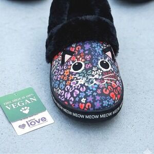 NWT Twee Cat Too Cozy Slippers Size 9 Vegan BOBS by Skechers